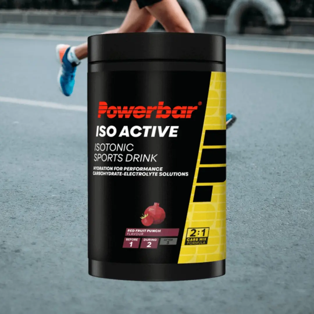 PowerBar IsoActive Red Fruit Sportdrank 600g - 9L