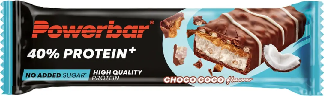PowerBar Eiwitreep Choco Coco 40% Protein+ - 12x40g