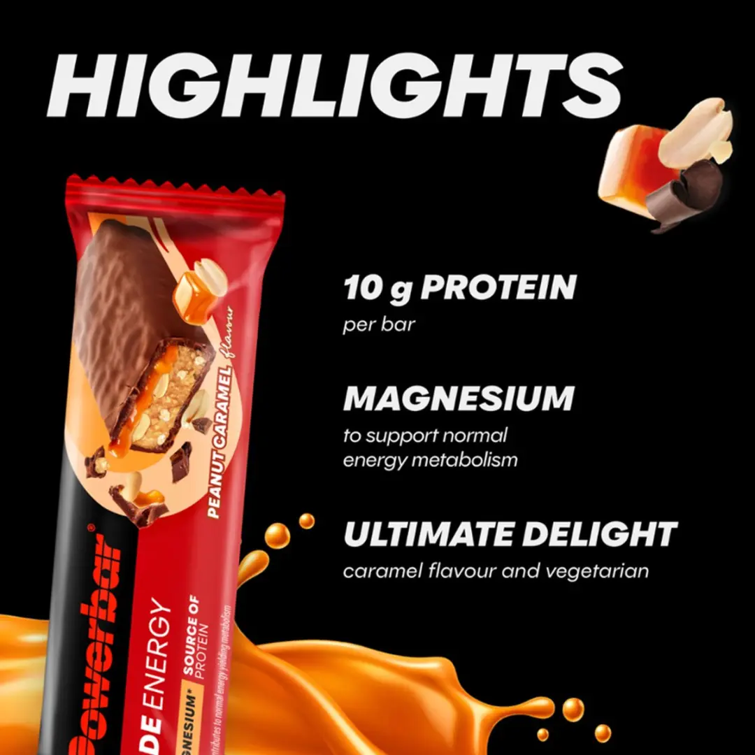 PowerBar Ride Energy Peanut Caramel Reep - 18x55g