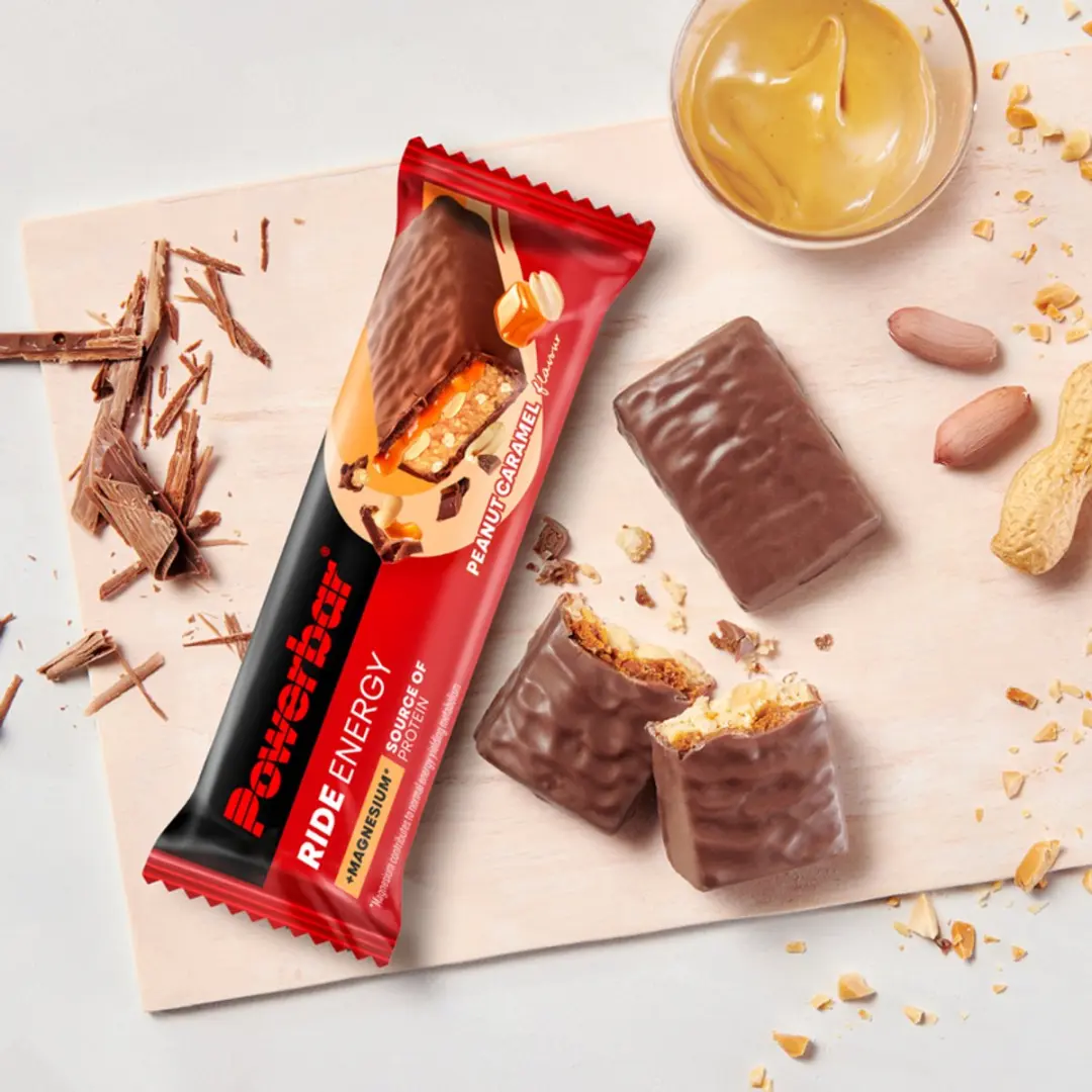 PowerBar Ride Energy Peanut Caramel Reep - 18x55g
