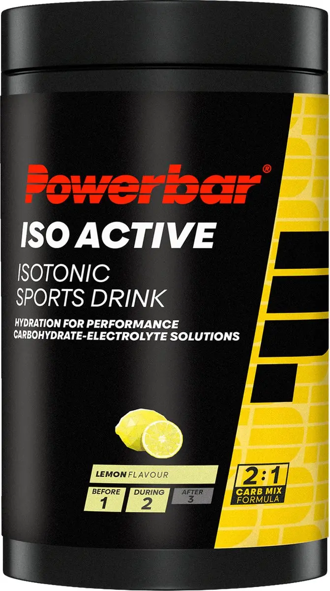 PowerBar IsoActive Sportdrank Lemon 600g