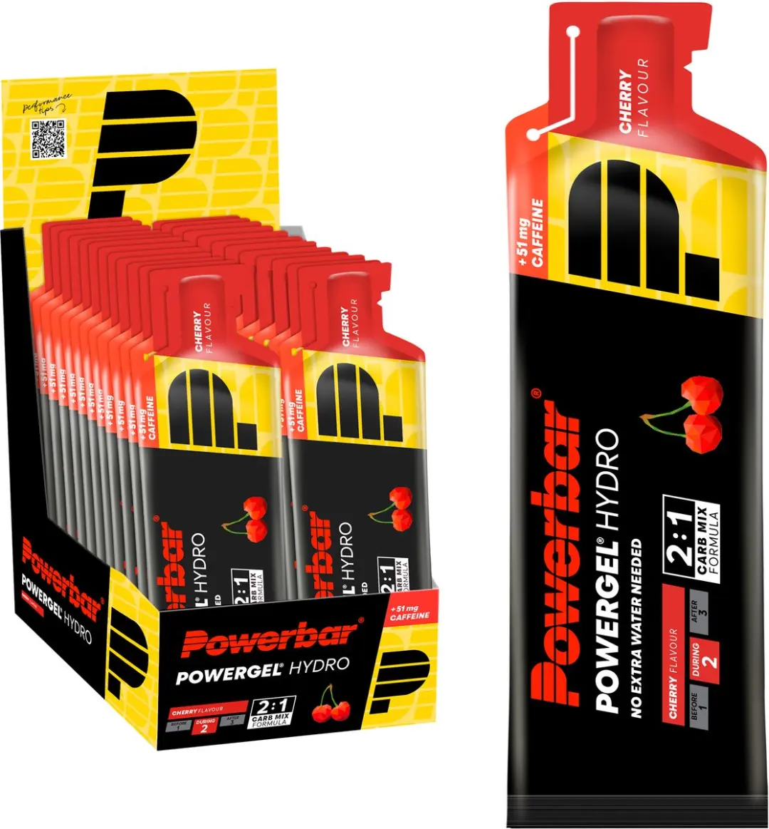 PowerBar PowerGel Hydro 24x67ml Cherry