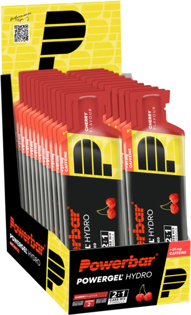 PowerBar PowerGel Hydro 24x67ml Cherry