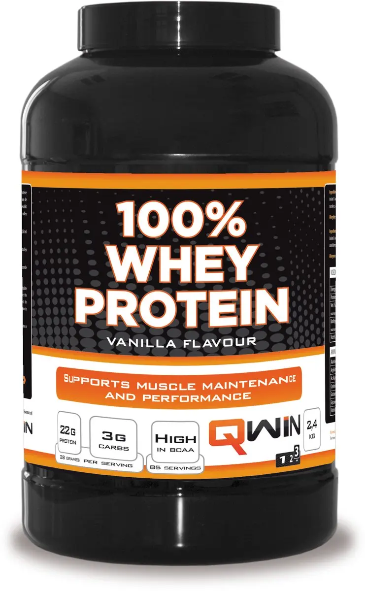 QWIN 100% Whey Protein Vanille 2400g