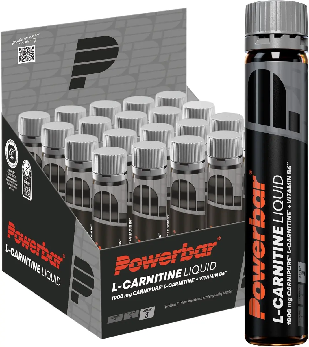 PowerBar Black Line L-Carnitine Liquid 20x25ml