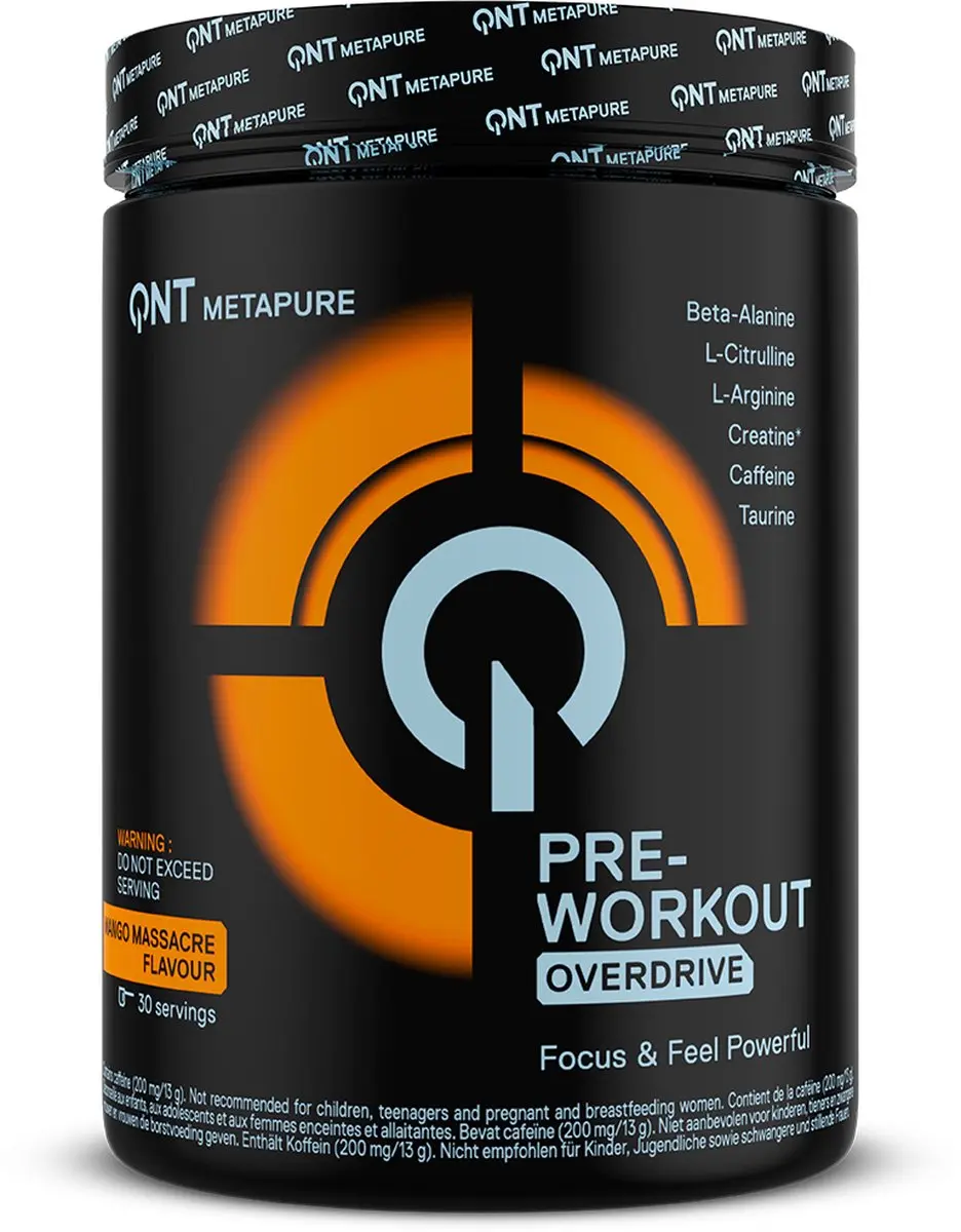 QNT Pre Workout Mango 390g