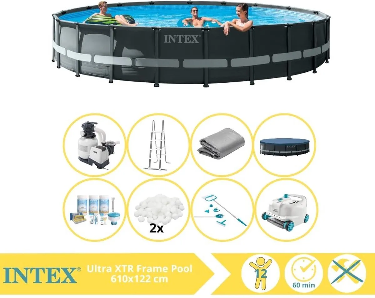 Intex Ultra XTR Frame Zwembad 610x122cm