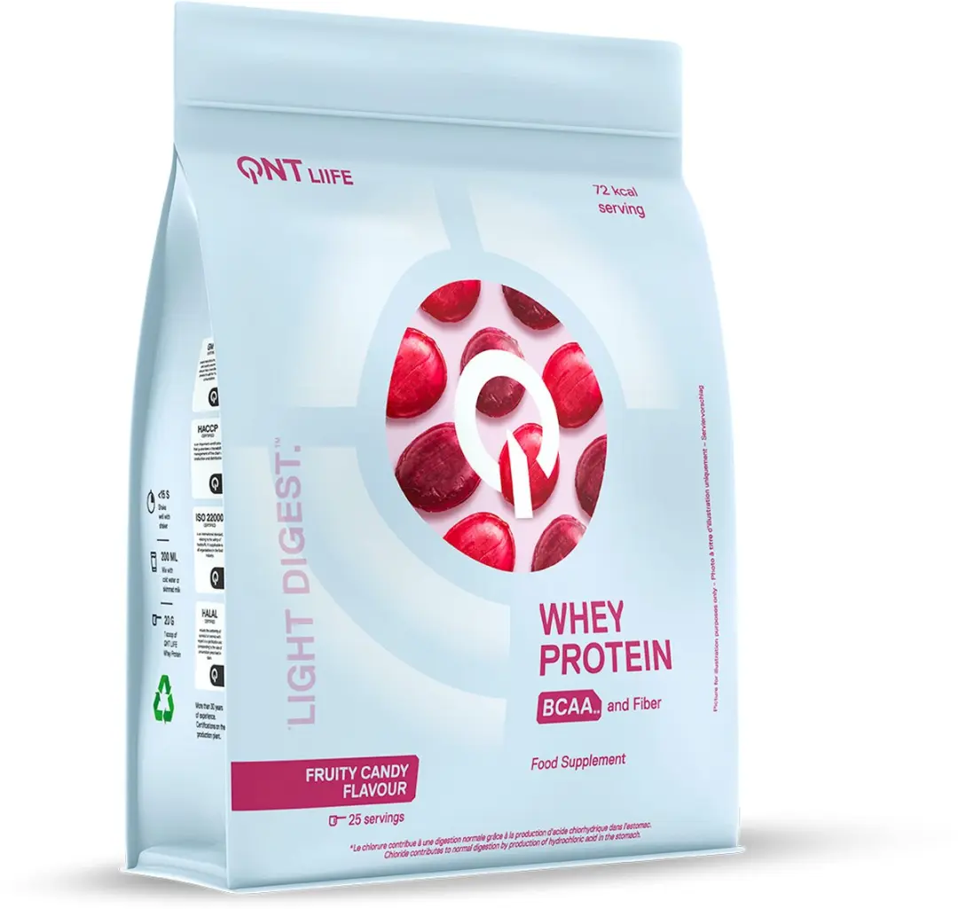 QNT Light Digest Whey Protein Fruity Candy 500g