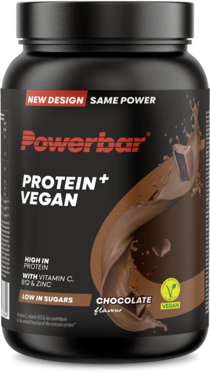 PowerBar Protein+ Vegan Eiwitshake Chocolate 570g