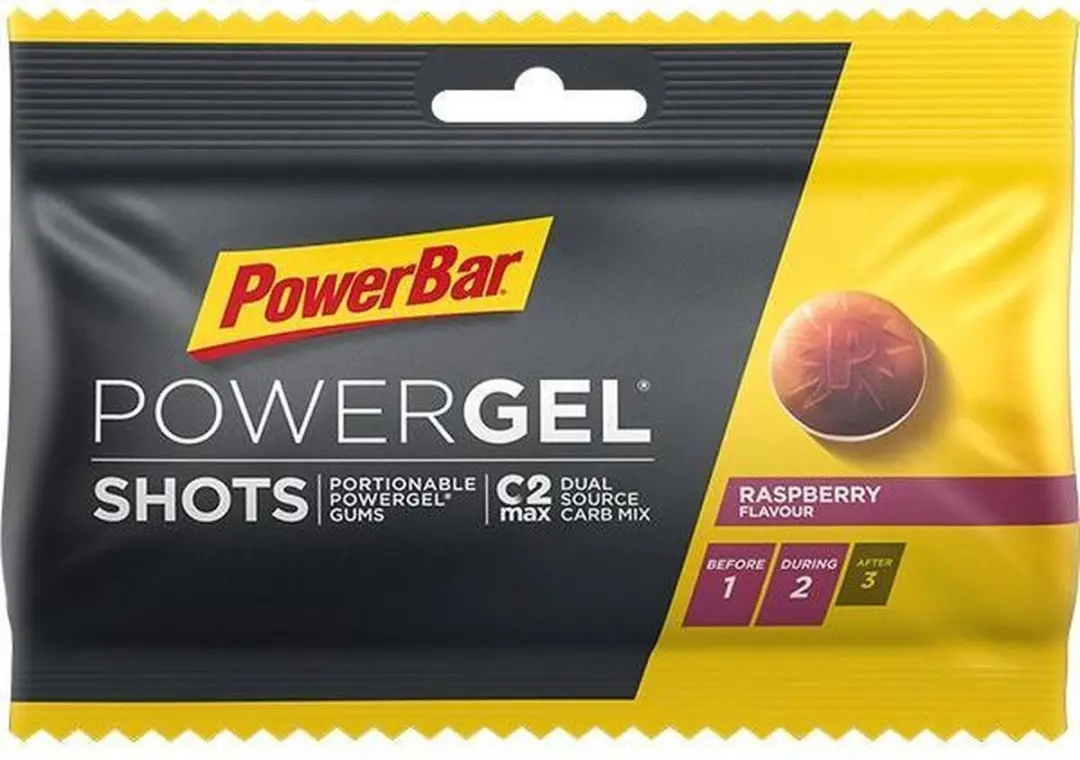 PowerBar PowerGel Shots Raspberry 24x60g