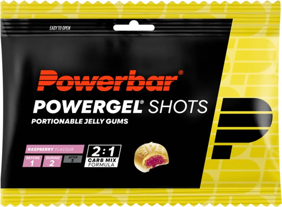 PowerBar PowerGel Shots Raspberry 24x60g