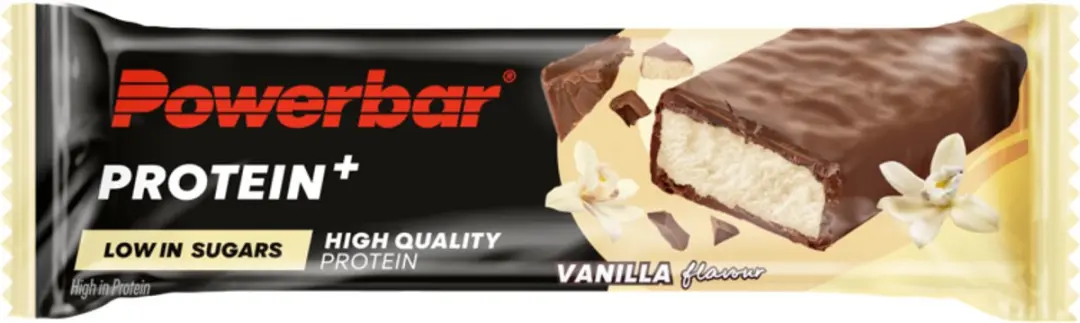 PowerBar Protein+ Low Sugar Eiwitreep - 35g - 16 Stuks