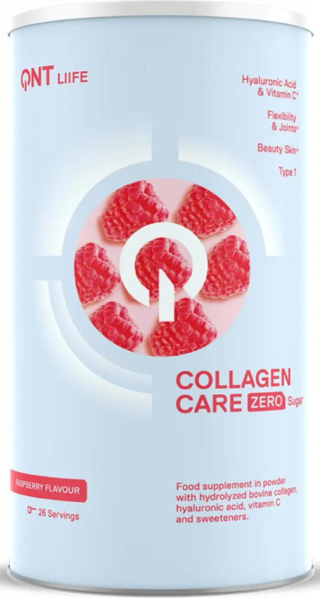 QNT Collagen Care Zero Sugar 390g - Framboos