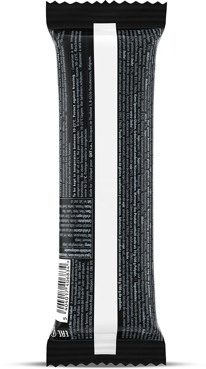 QNT Metapure 40% Protein Crunchy Bar - 12 Stuks