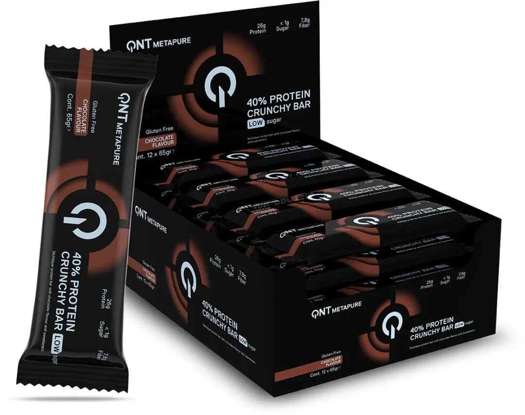 QNT Metapure 40% Protein Crunchy Bar