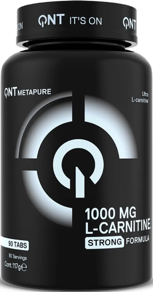QNT Maxi L-Carnitine 1000mg 90 Tabs