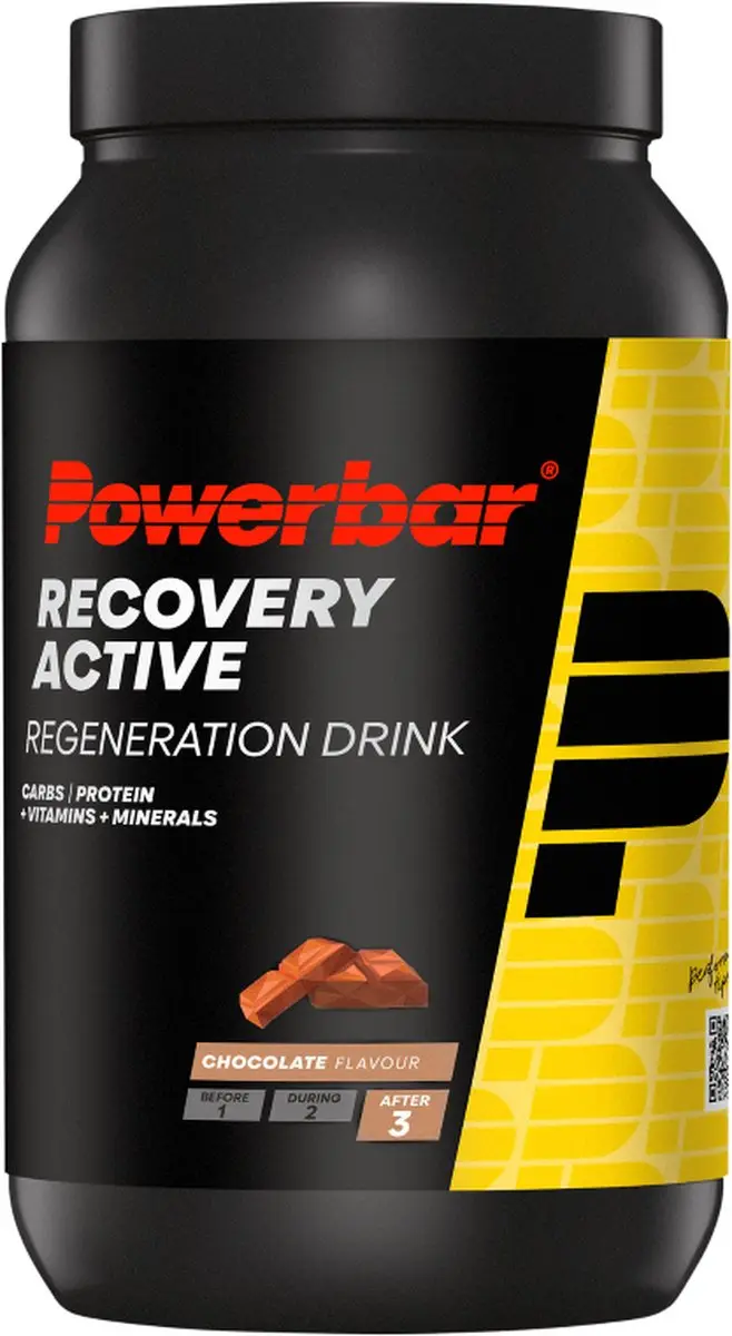 PowerBar Recovery Active Herstelshake - 1210g - Chocolade