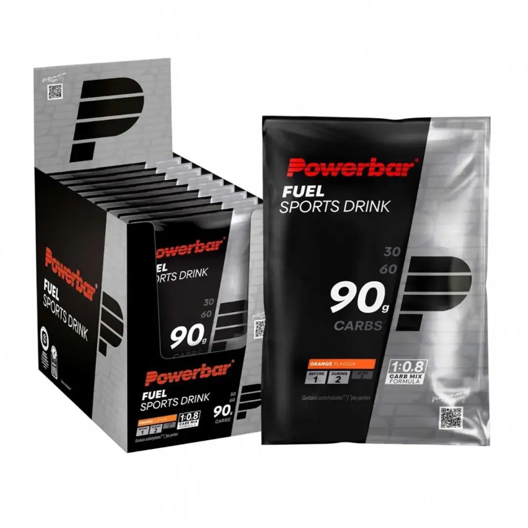 PowerBar Black Line Fuel 90 Sportdrank - 10x94g - Oranje