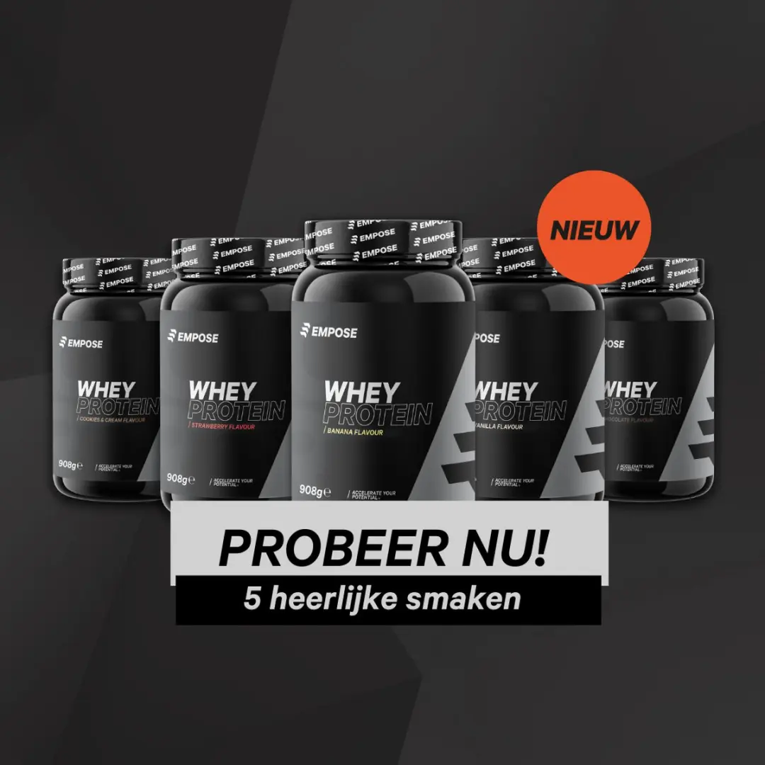 Empose Nutrition Whey Protein Banaan 2270g - 76 Porties