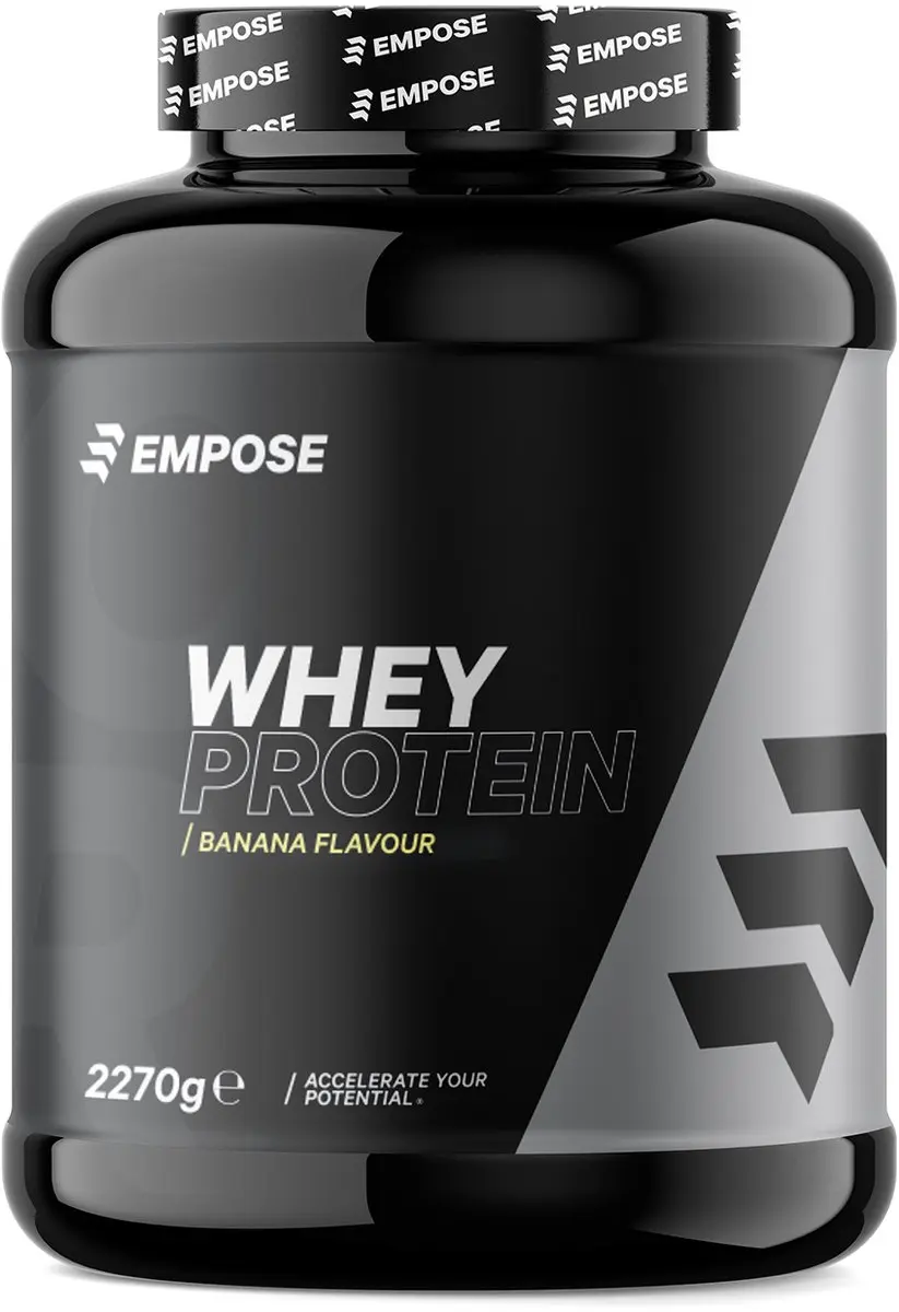 Empose Nutrition Whey Protein Banaan 2270g - 76 Porties