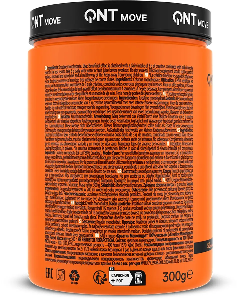 QNT Creatine Monohydrate 300g