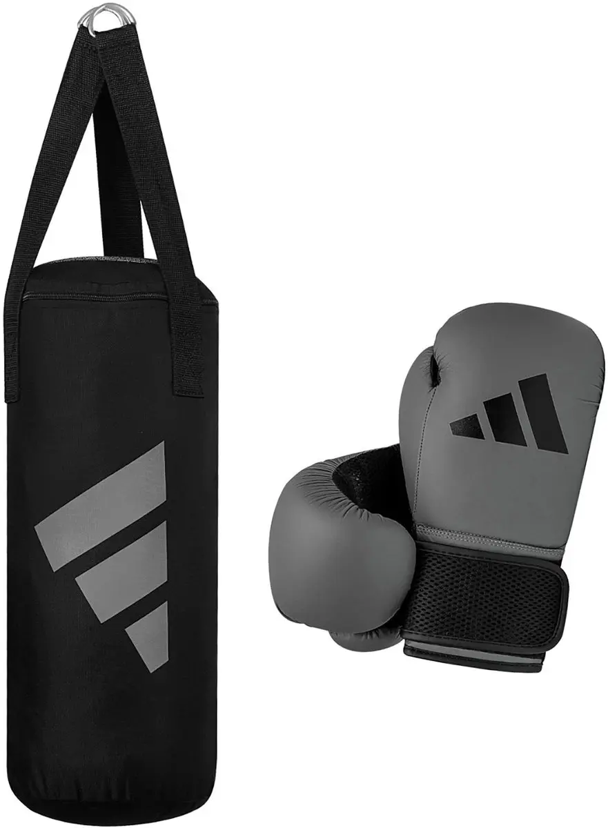 adidas Boxing Set 03 Junior - Maat 8 - Groen/Zwart - afbeelding 2 van 6