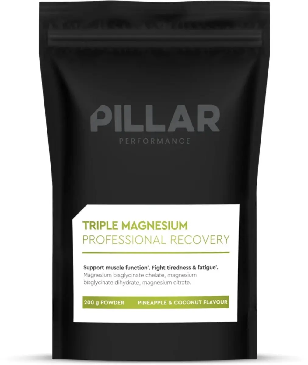 Pillar Performance Triple Magnesium Poeder 200g - 40 Stuks