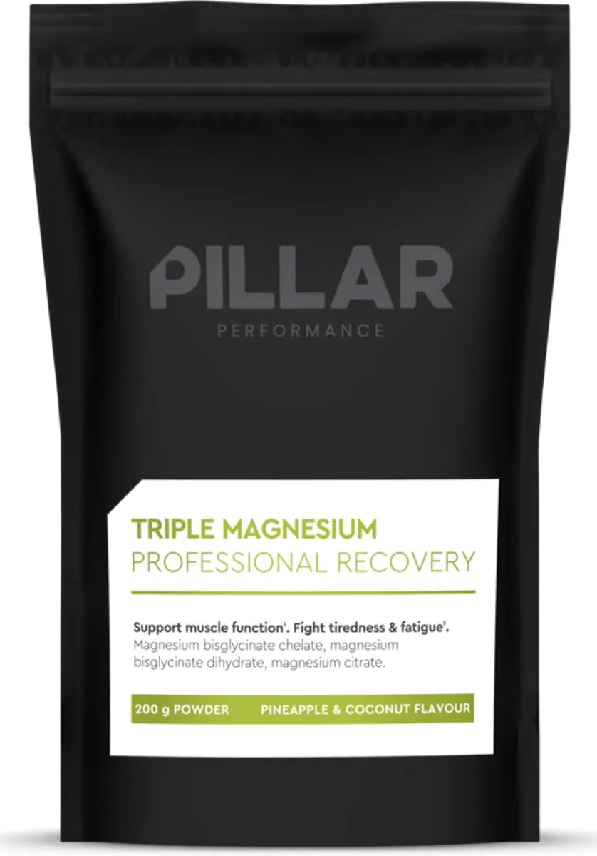 Pillar Performance Triple Magnesium Poeder 200g - 40 Stuks