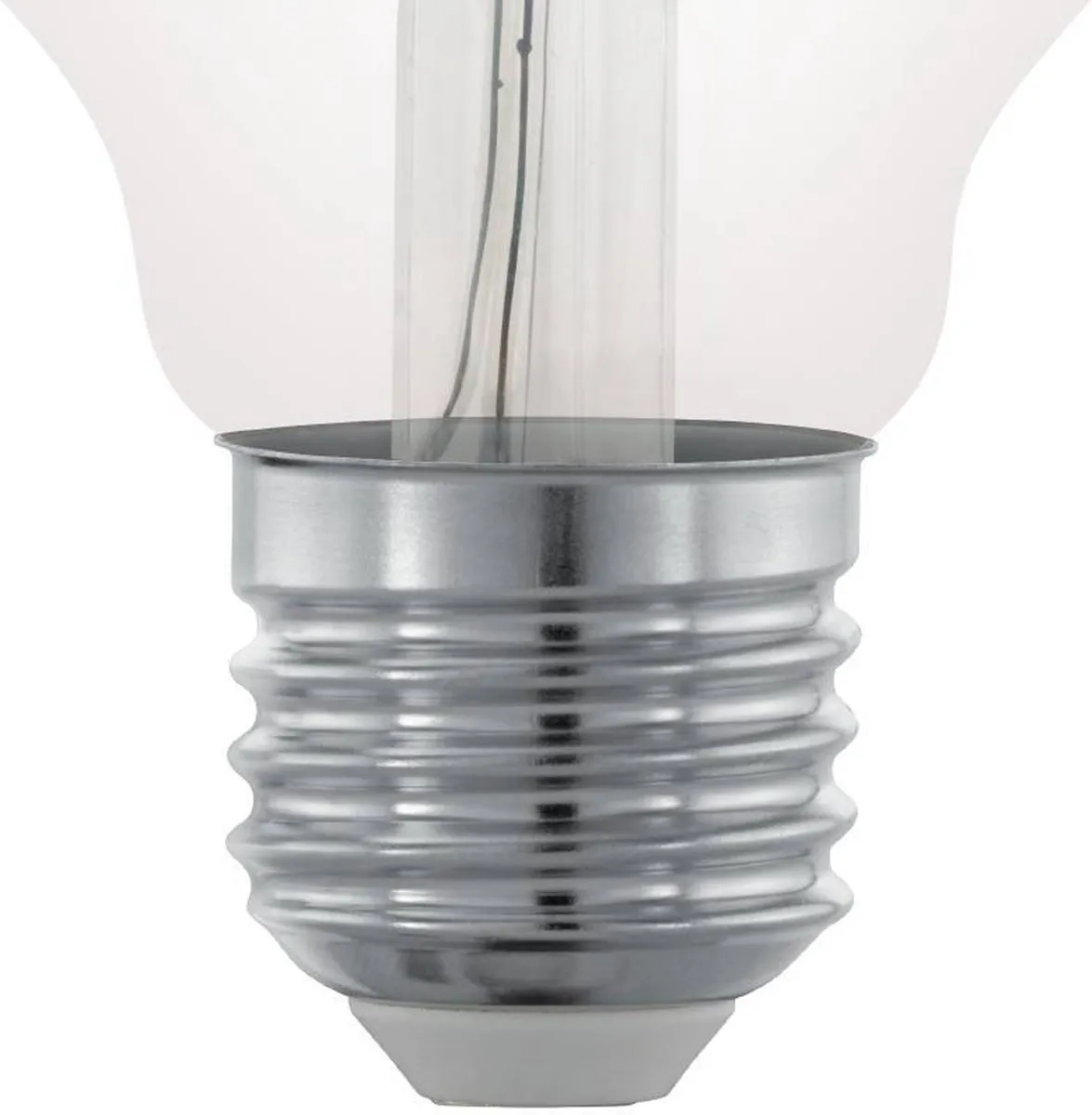 Eglo LED Lamp E27 Ø8cm - 7,5W - 2700K - Warm wit - Helder glas