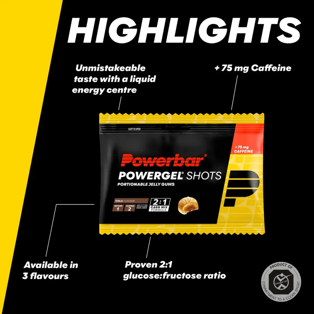 PowerBar Powergel Shots Cola 24x60g