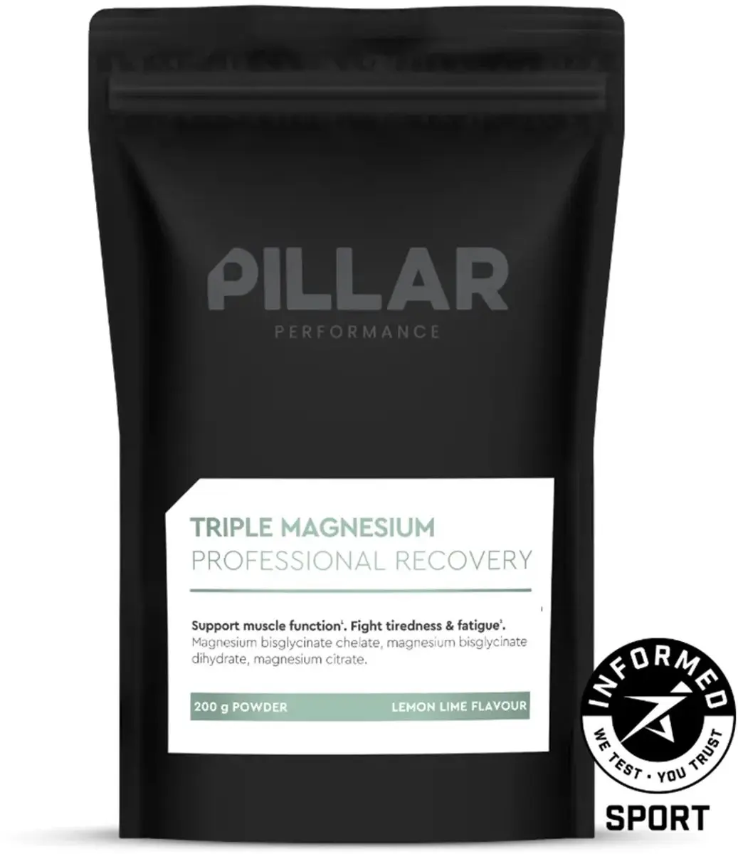 Pillar Performance Triple Magnesium Lemon Lime - 200g
