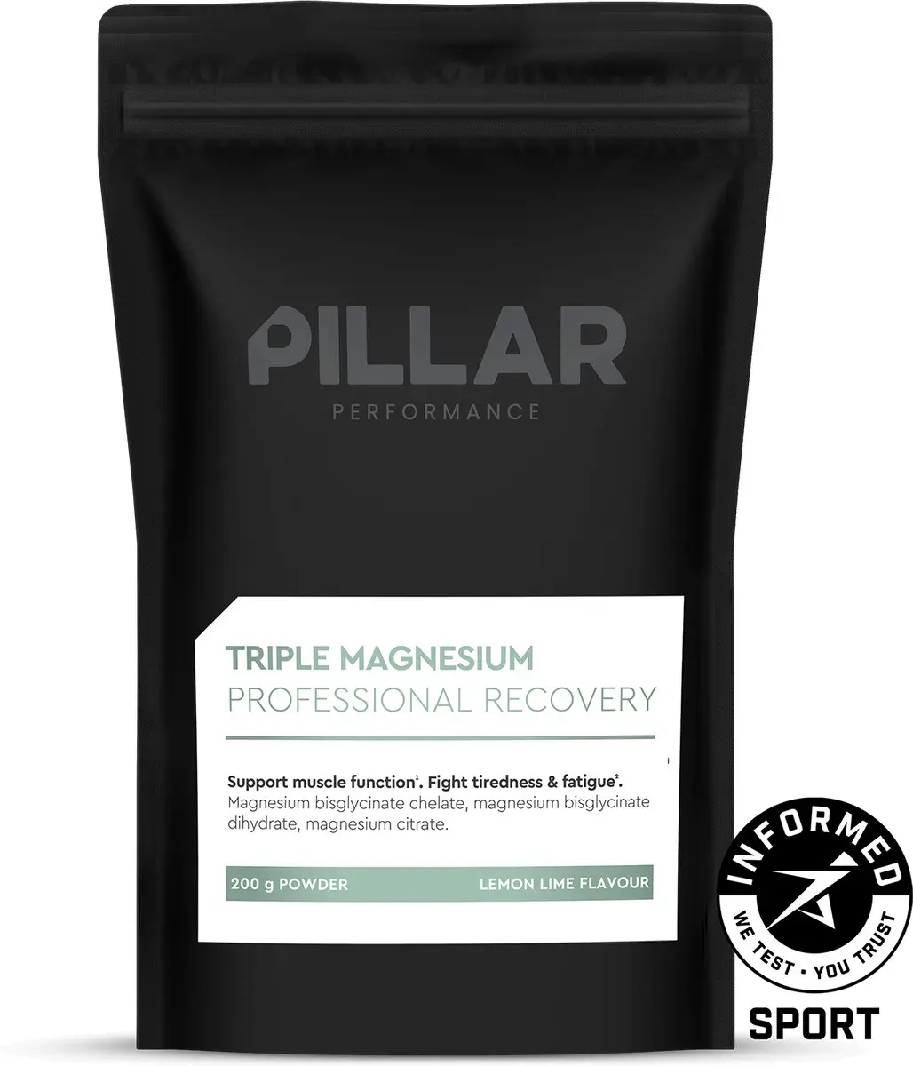 Pillar Performance Triple Magnesium Lemon Lime
