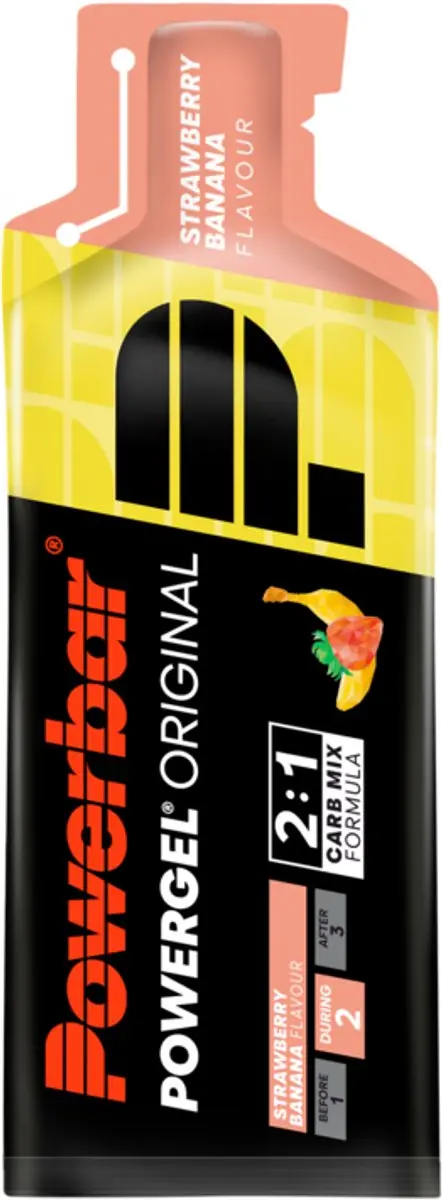 PowerBar PowerGel Original Aardbei-Banaan 24x41g