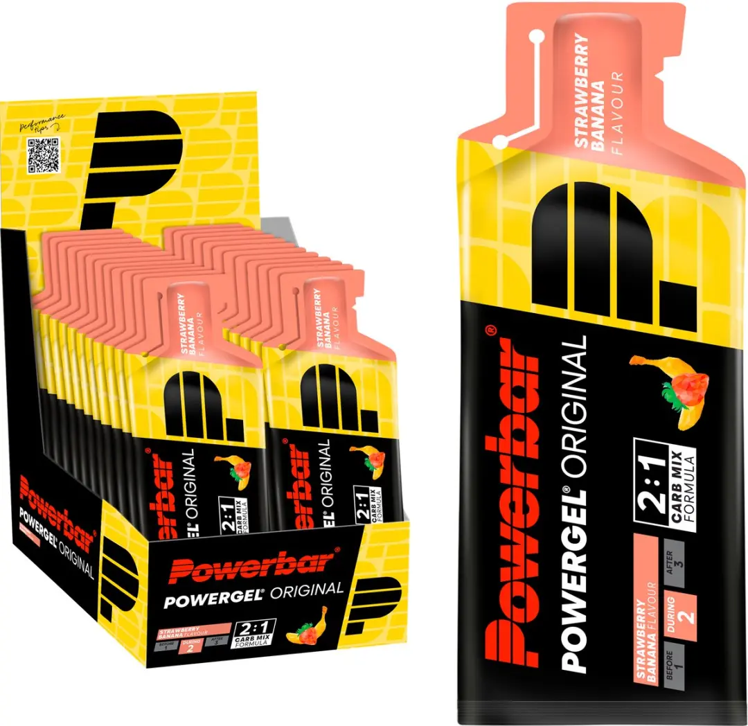 PowerBar PowerGel Original Aardbei-Banaan 24x41g