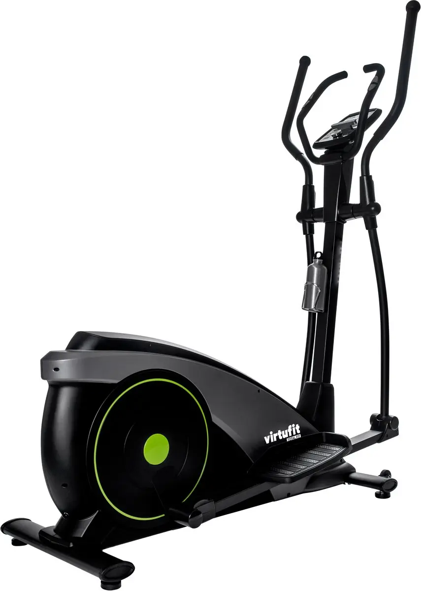 VirtuFit iConsole Ergometer Crosstrainer - 32 Weerstanden - 22kg Vliegwiel - Zwart