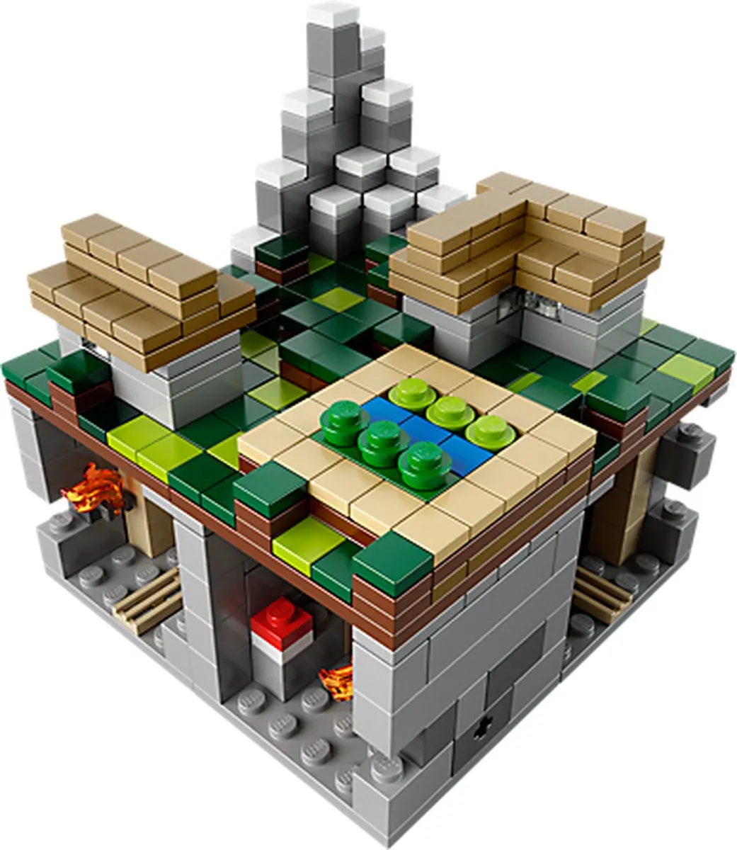 LEGO Minecraft Micro World The Village 21105 - 466 Stukken