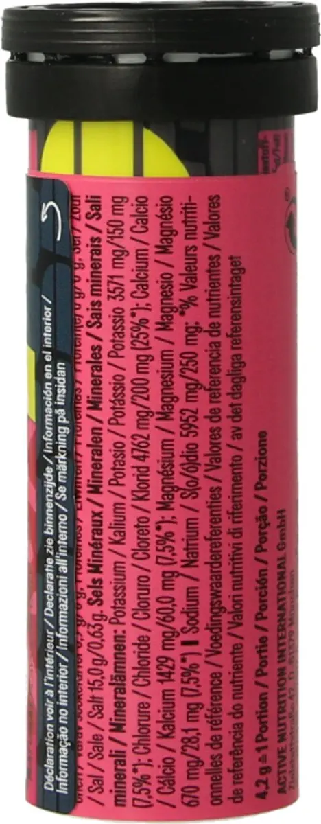 PowerBar Electrolyte Tabs Raspberry-Pomegranate - 10 Stuks