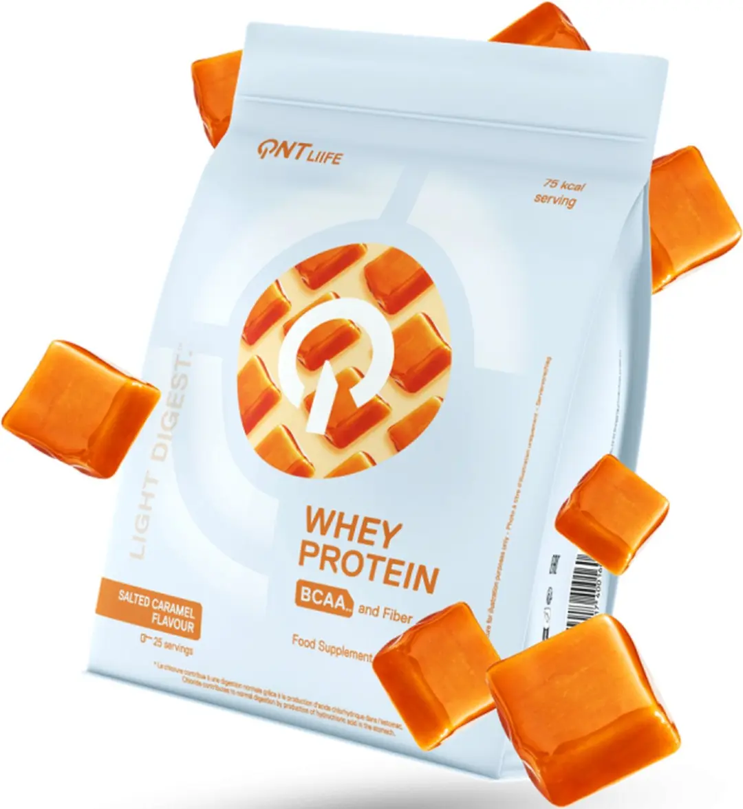 QNT Light Digest Whey Protein Zoutkaramel 500g