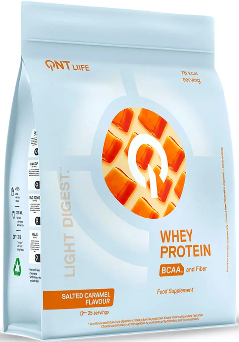 QNT Light Digest Whey Protein Zoutkaramel 500g