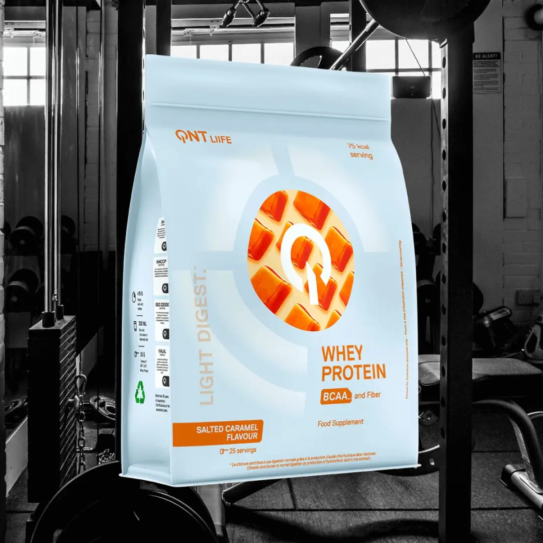 QNT Light Digest Whey Protein Zoutkaramel 500g