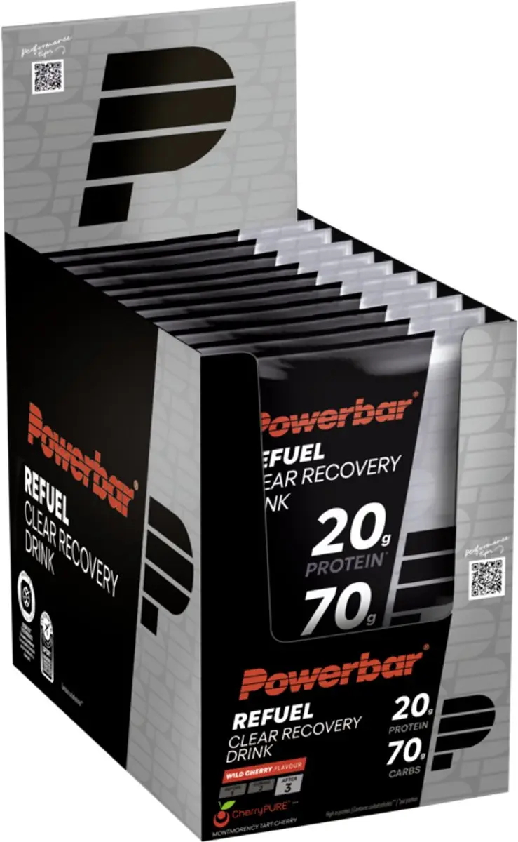 PowerBar Refuel Clear Recovery Drink Wild Cherry