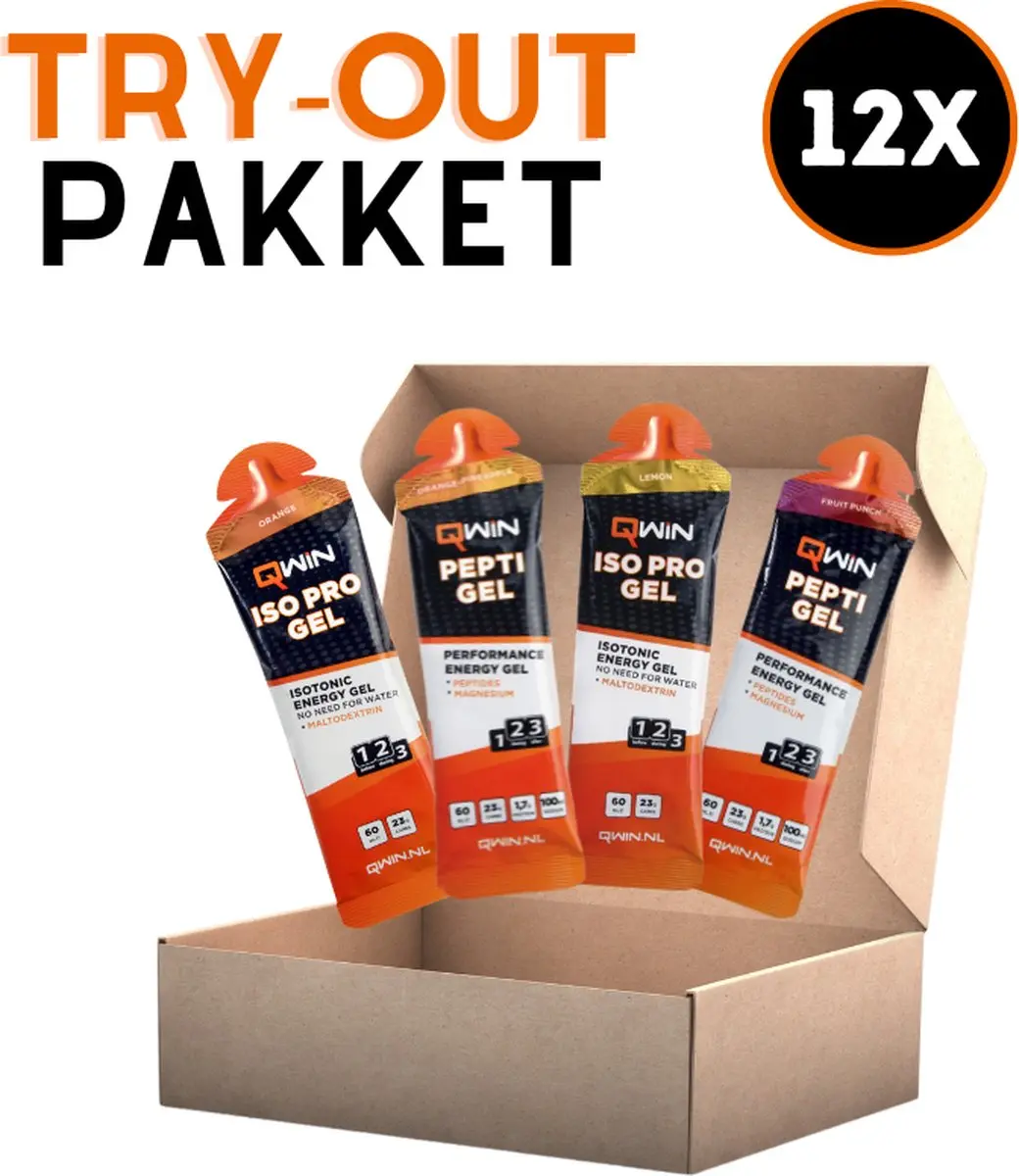 QWIN Energy Gel Try-out Mixpakket