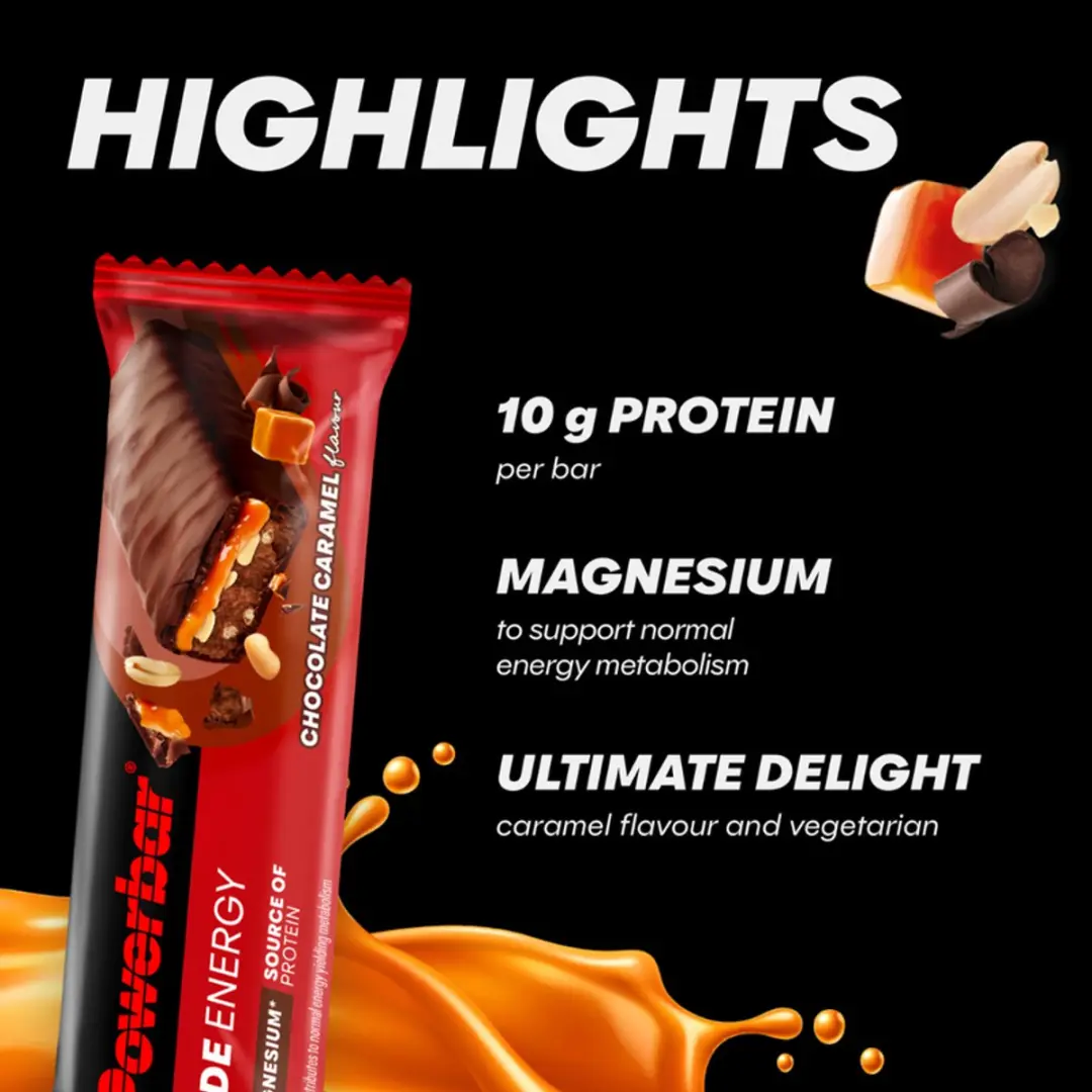 PowerBar Ride Energy Bar Chocolade Karamel - 18x55g