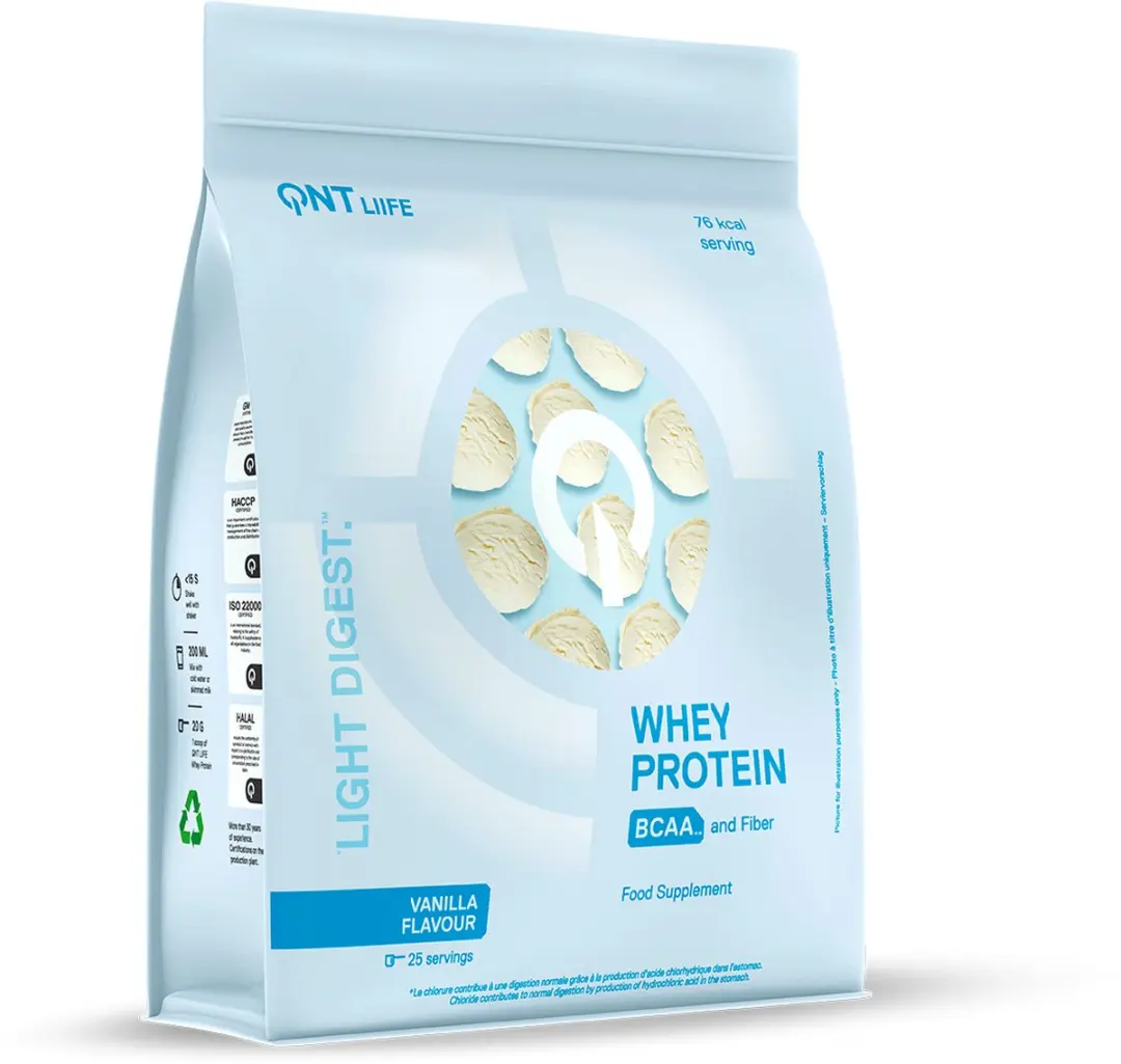 QNT Light Digest Whey Protein Vanilla 500g