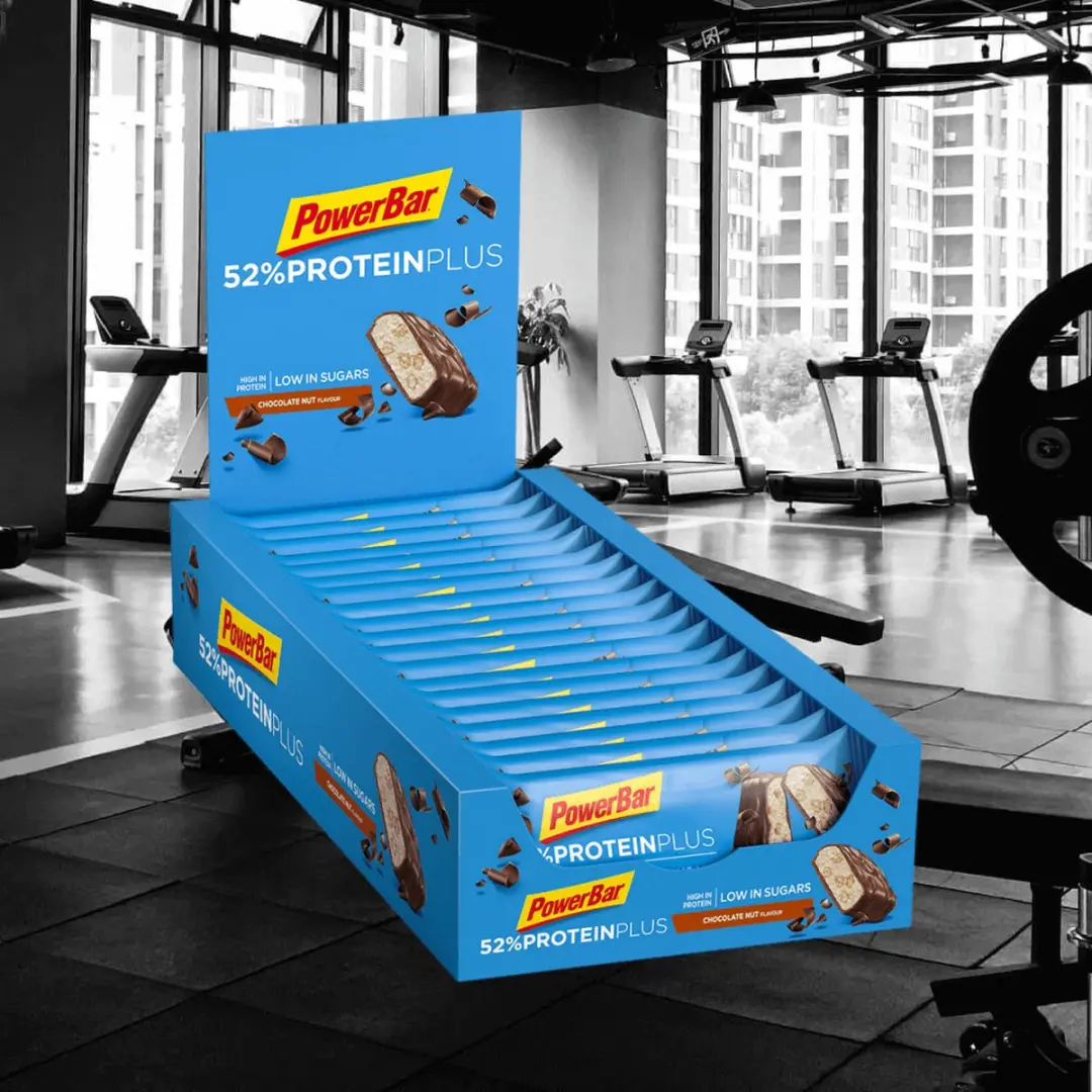 PowerBar Protein Plus Bar 20x50g - Chocolade Noten - afbeelding 6 van 6
