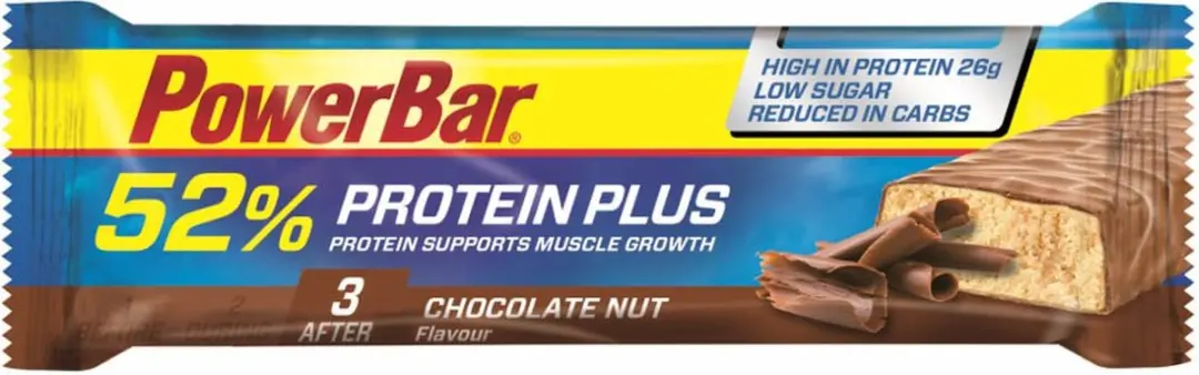 PowerBar Protein Plus Bar 20x50g - Chocolade Noten