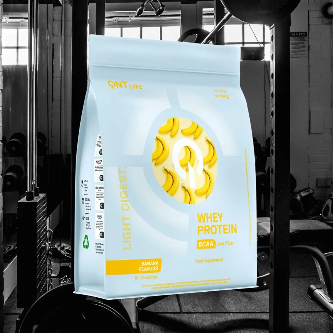 QNT Light Digest Whey Protein Banana 500g