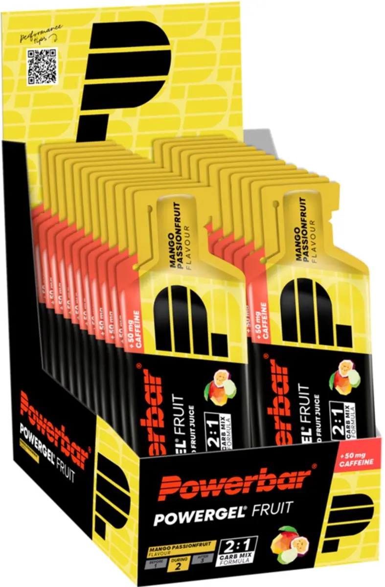 PowerBar PowerGel 24x41g Mango Passionfruit - Energiegel