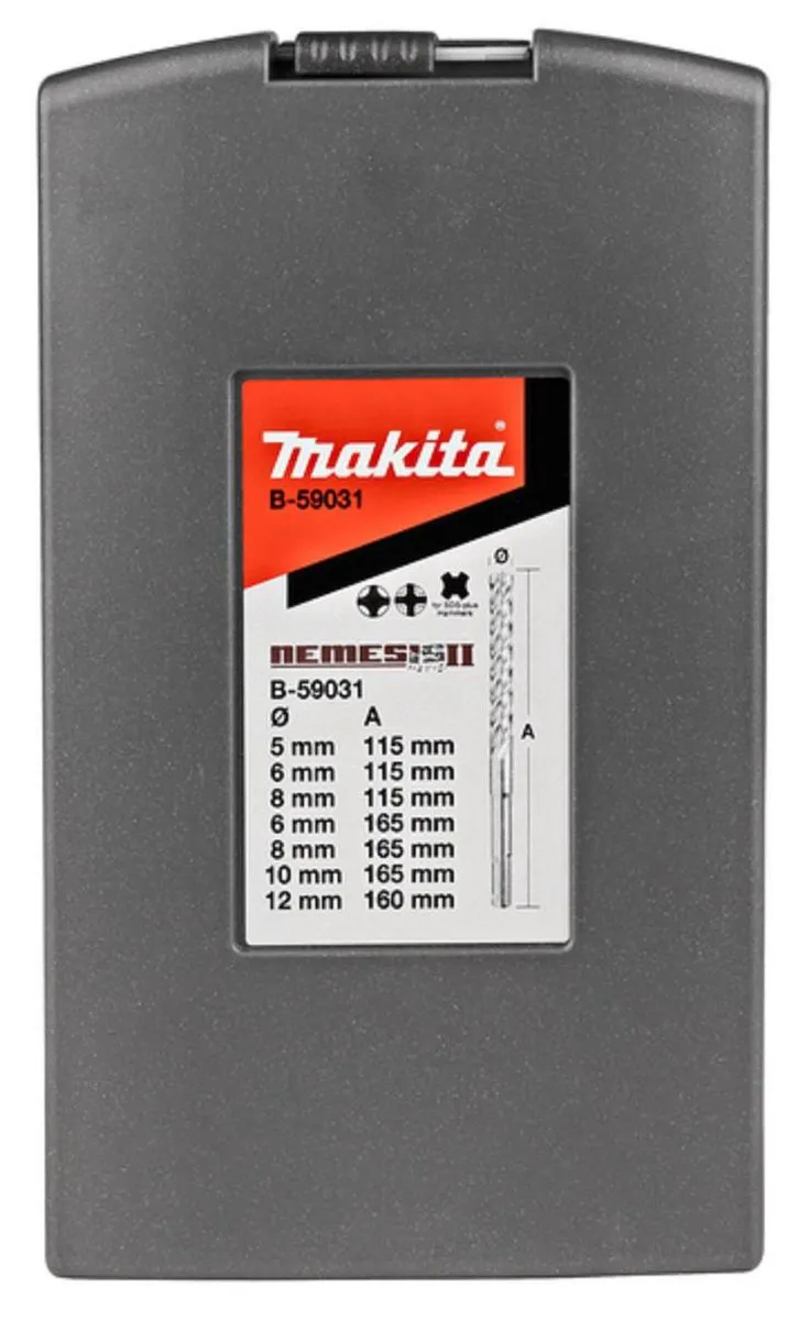 Makita SDS-Plus Boor 7-delig B-59031 - Beton - 5mm