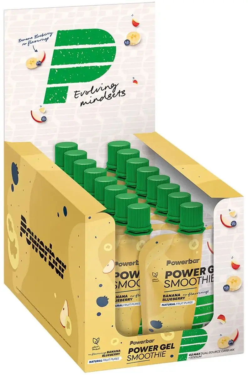 PowerBar Powergel Smoothie Banana Blueberry 16x90g